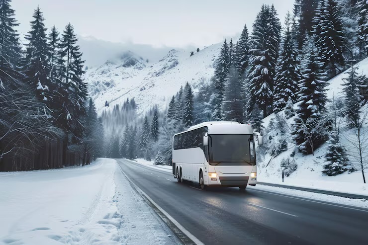 18 пассажиров эвакуировали из сломанного автобуса на трассе в СКО