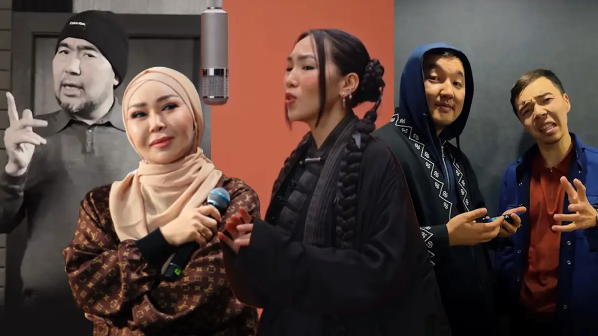 Бір тәулікте миллион қаралым: Балғынбек пен Айнұрдың жаңа айтысы желінің хитіне айналды