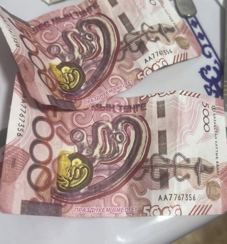 В Сатпаеве заказ оплатили ненастоящими купюрами