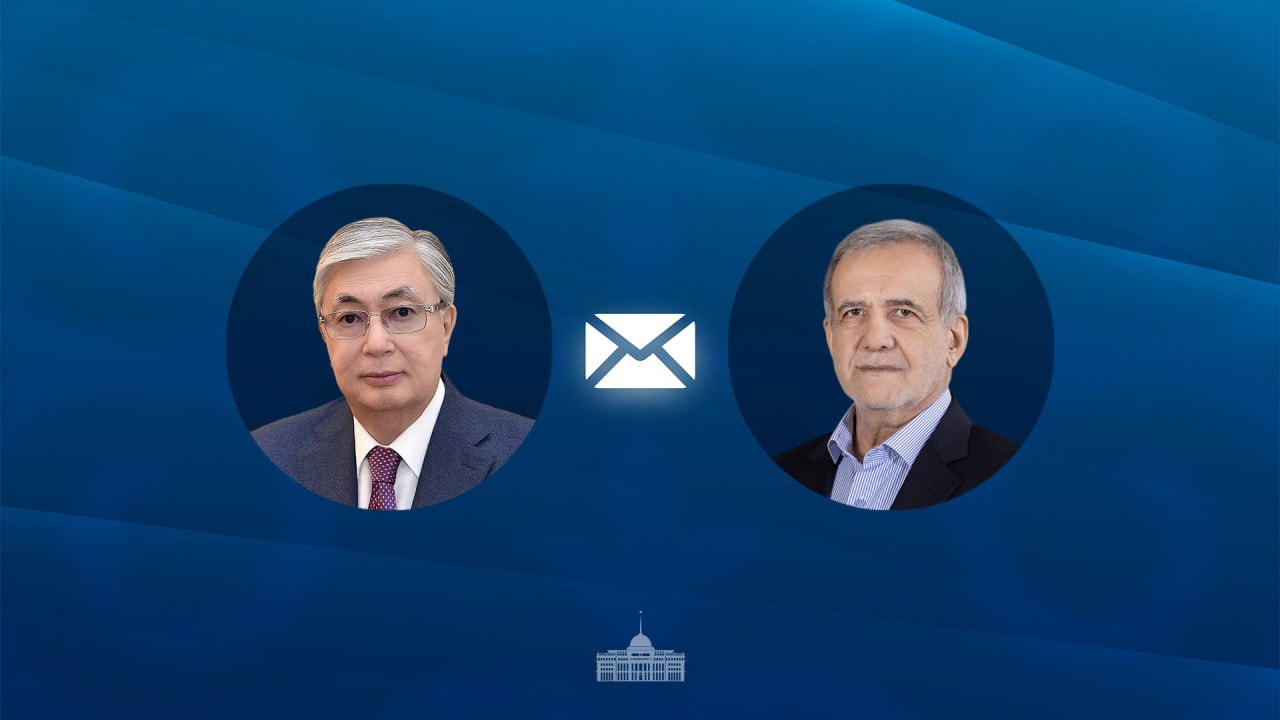 Токаев направил телеграмму поздравления Президенту Ирана