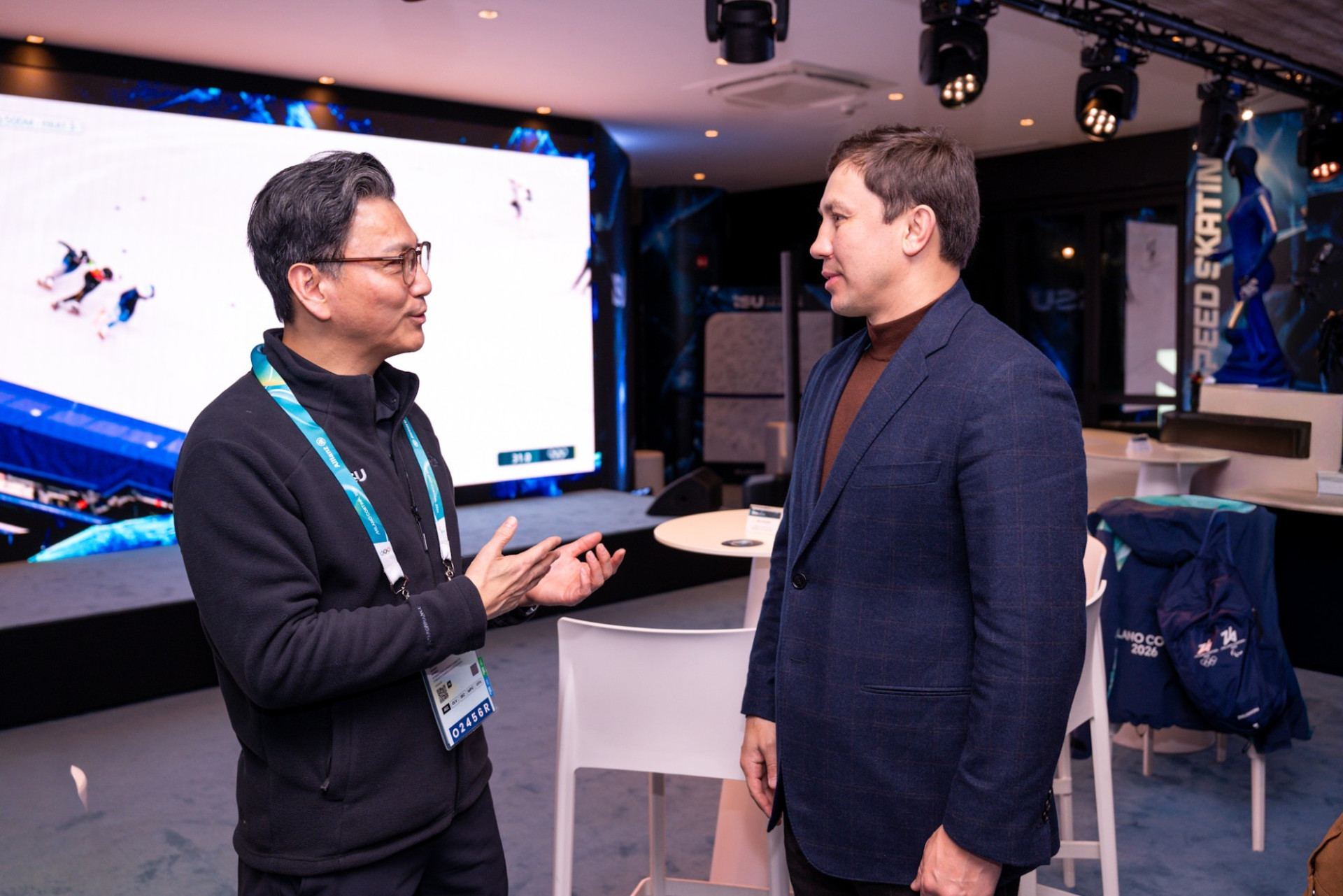 Геннадий Головкин встретился с руководством ISU в рамках Олимпийских игр