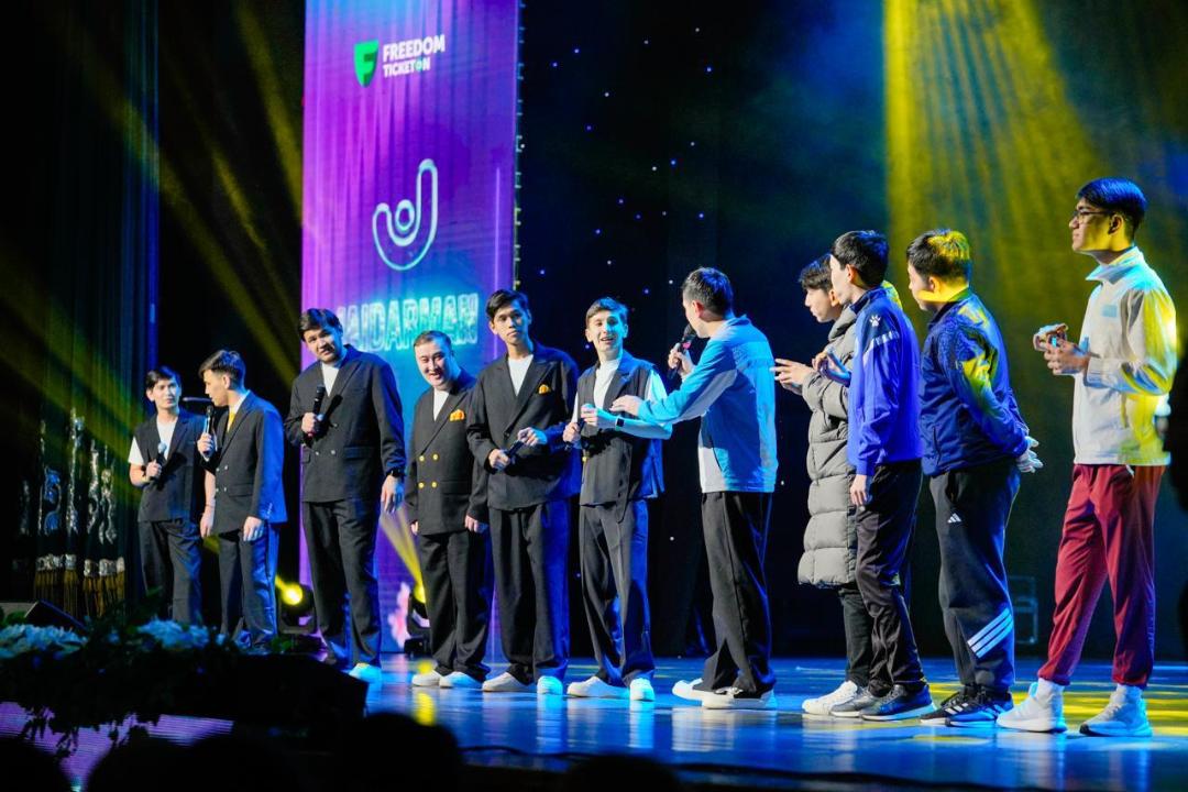 Участники молодежного движения «Жайдарман» поддержали проект новой Конституции Казахстана