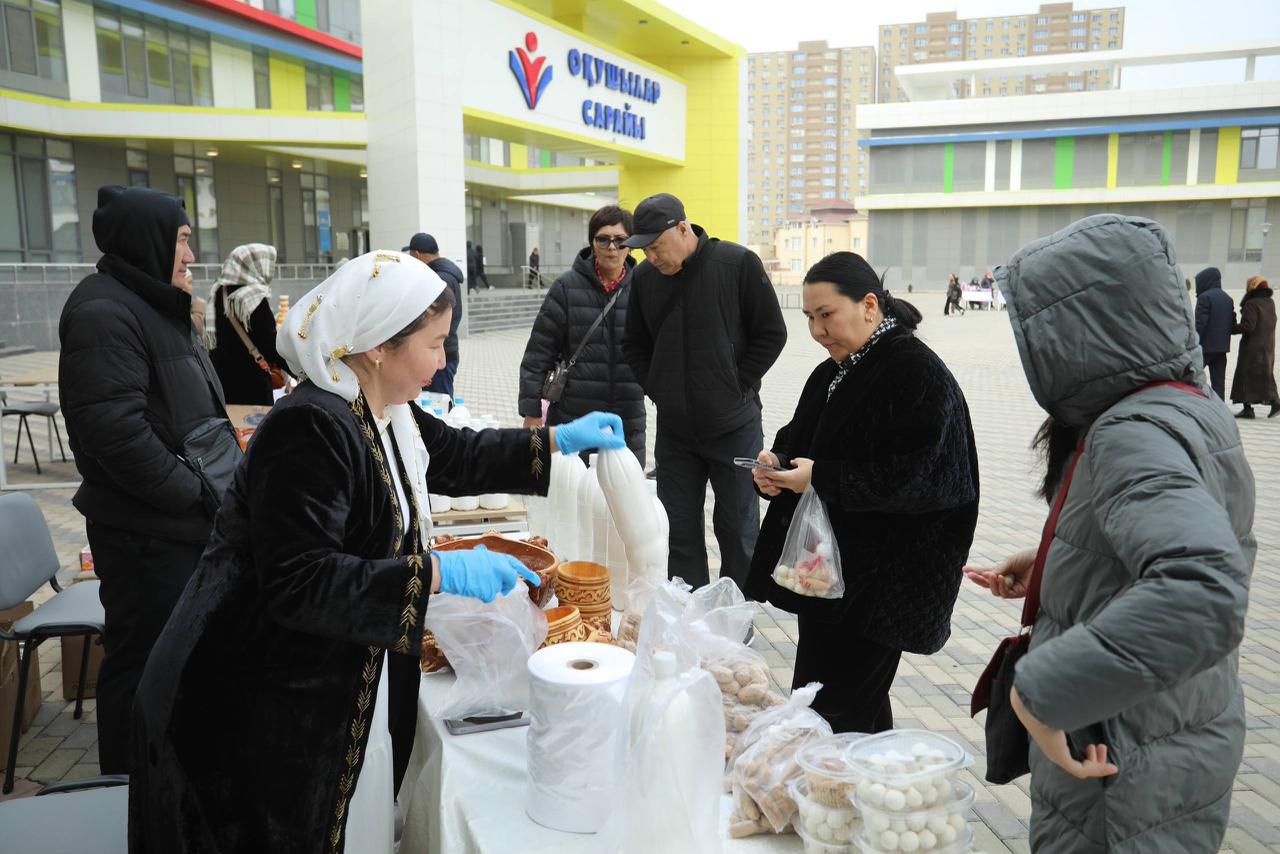 Маңғыстау облысындағы дауыс беру учаскелерінде мерекелік көңіл-күй орнаған