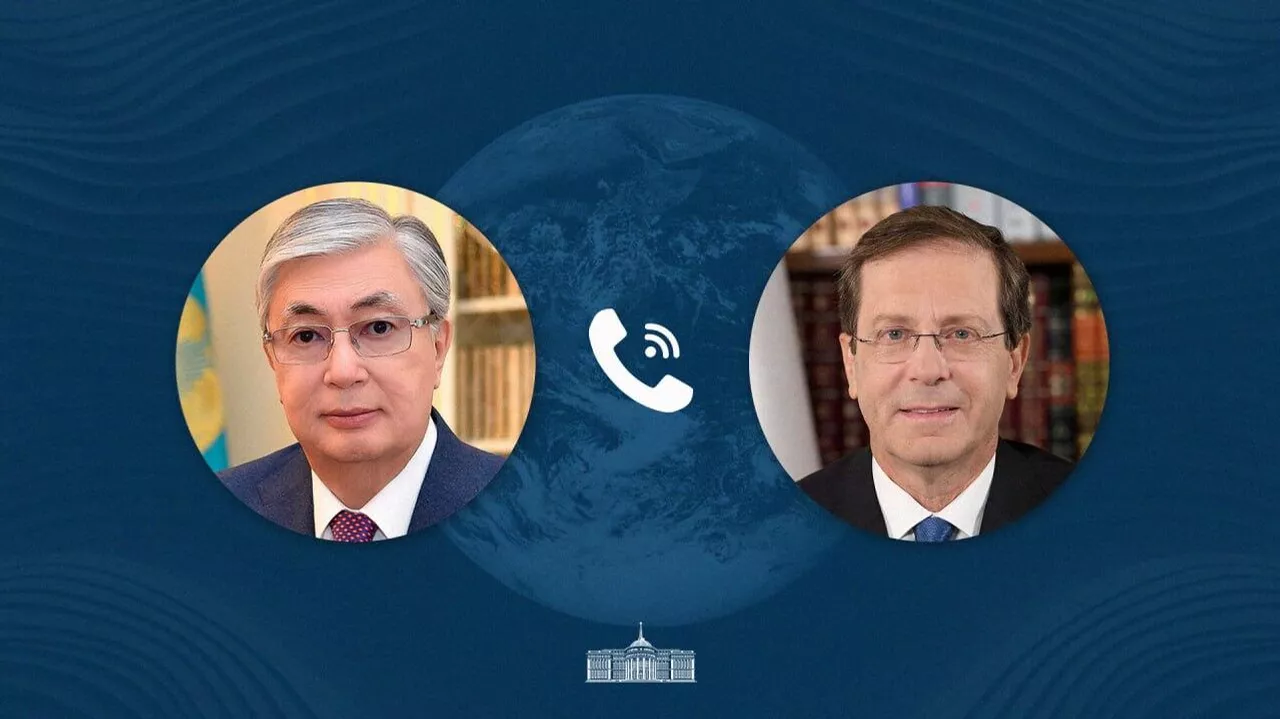 Израиль президенті Тоқаевты референдумның табысты өтуімен құттықтады