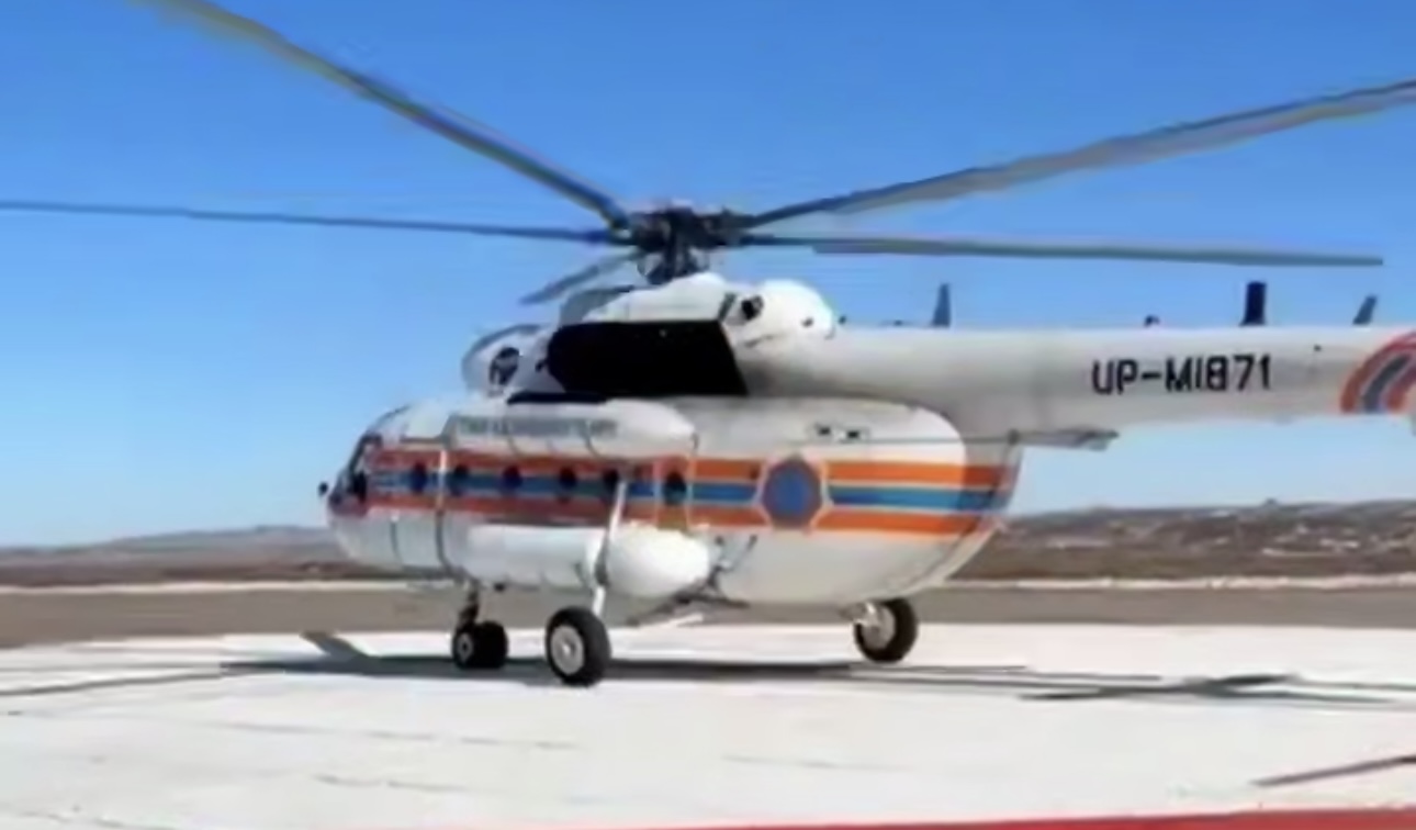 Пациентку срочно доставили вертолётом в Семей