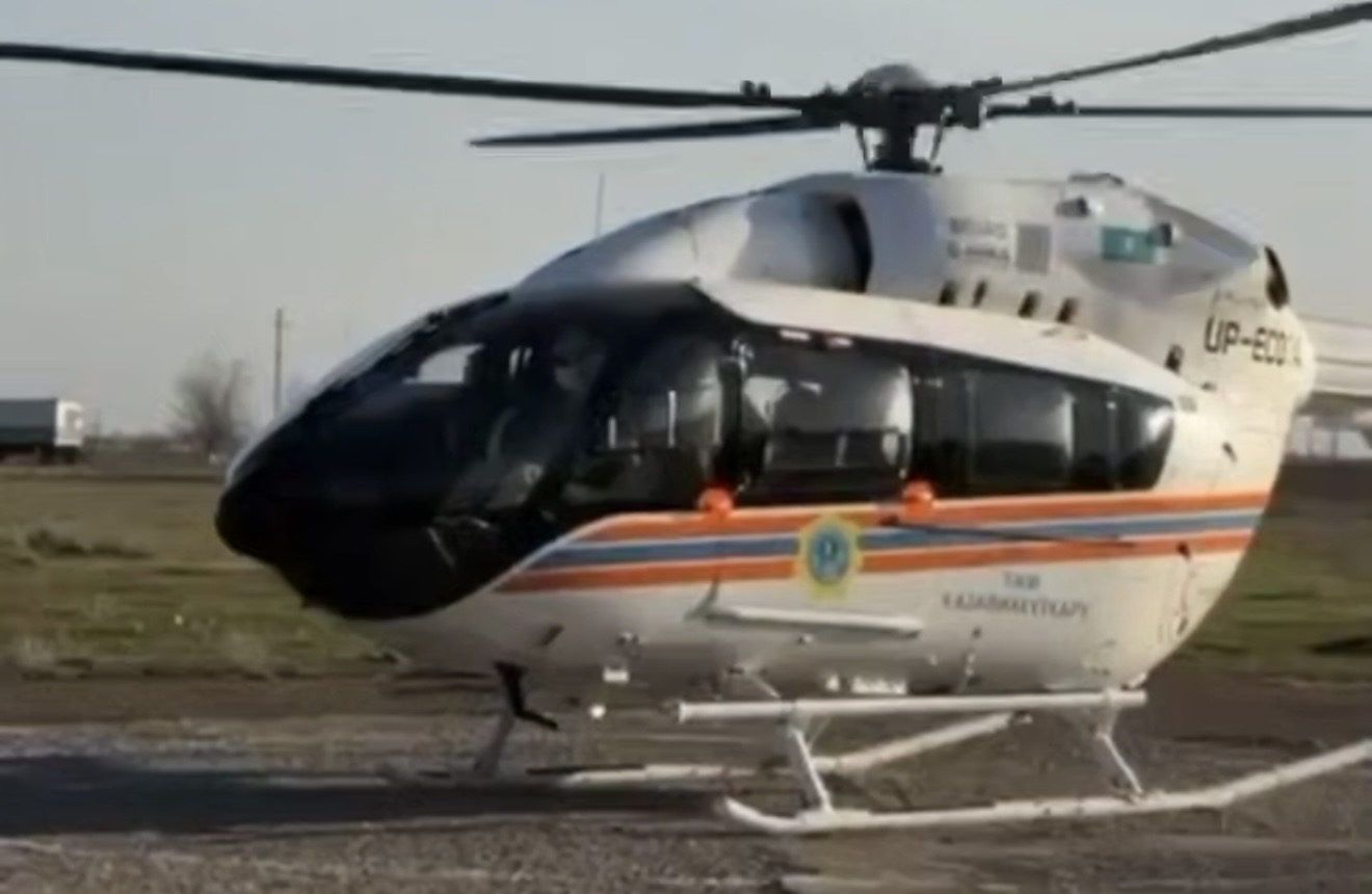 В Жамбылской области провели экстренную транспортировку младенца