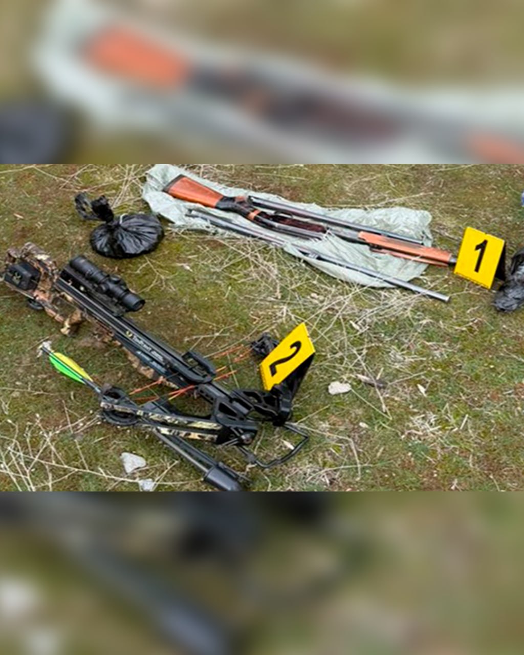 С начала года в Казахстане изъяли более 100 единиц оружия