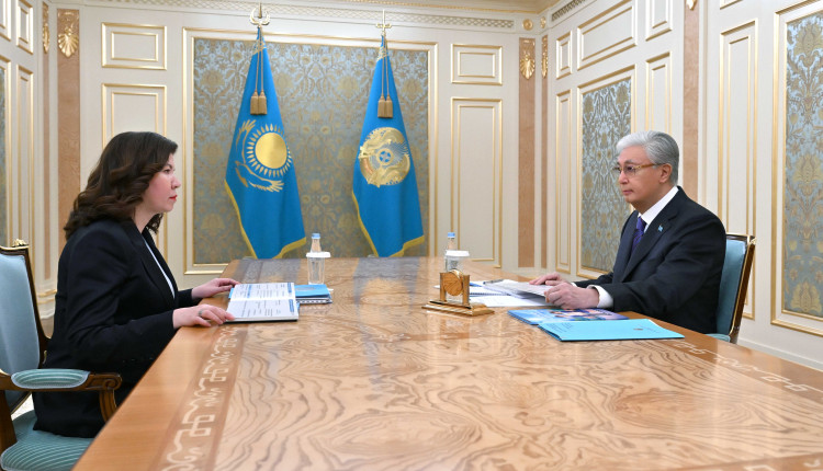 Токаев принял министра просвещения Жулдыз Сулейменову