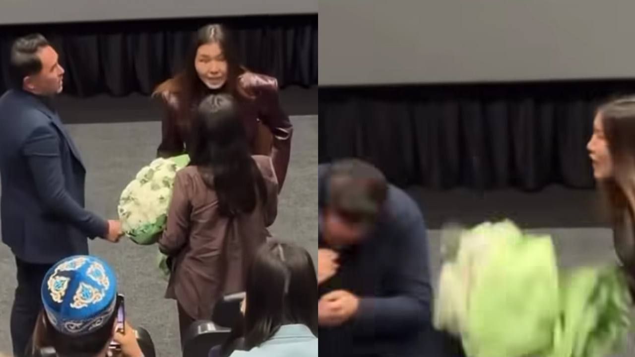 «Сорлы еркек»: Танымал қазақ актері көңілдесімен киноға барамын деп әйеліне ұсталып қалды