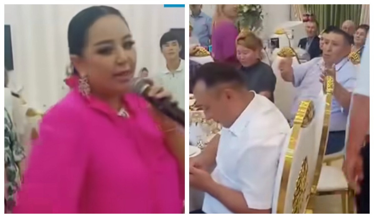 Алтынай Жорабаева өзін құшақтап суретке түскісі келген ер адамға ескерту жасады
