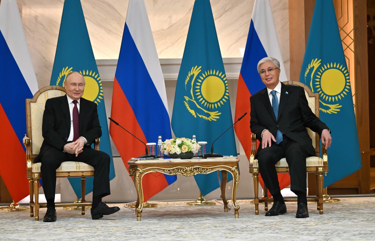 Токаев и Путин обсудят широкий спектр экономических и экологических проектов