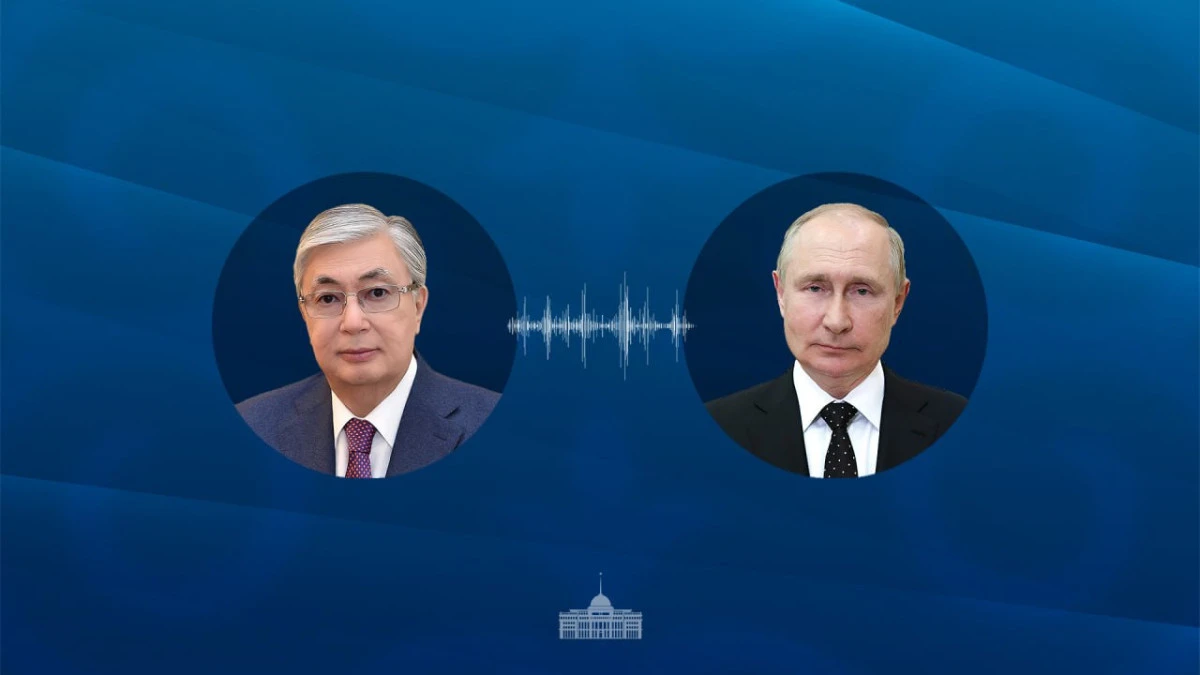 Тоқаев пен Путин өңіраралық ынтымақтастық форумына дайындық туралы сөйлесті