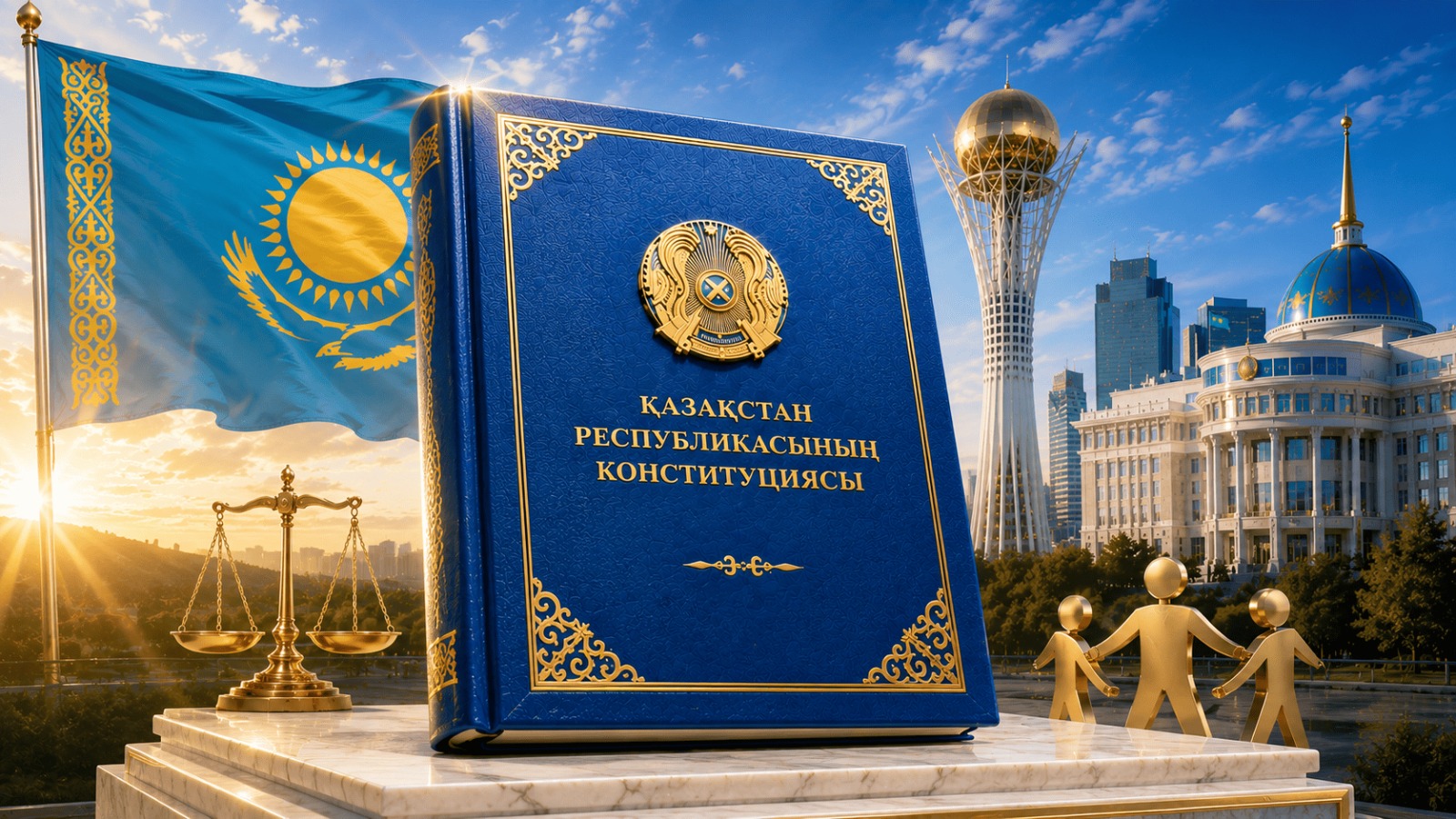 Қазақстан Республикасының жаңа Конституциясы ресми түрде күшіне енді
