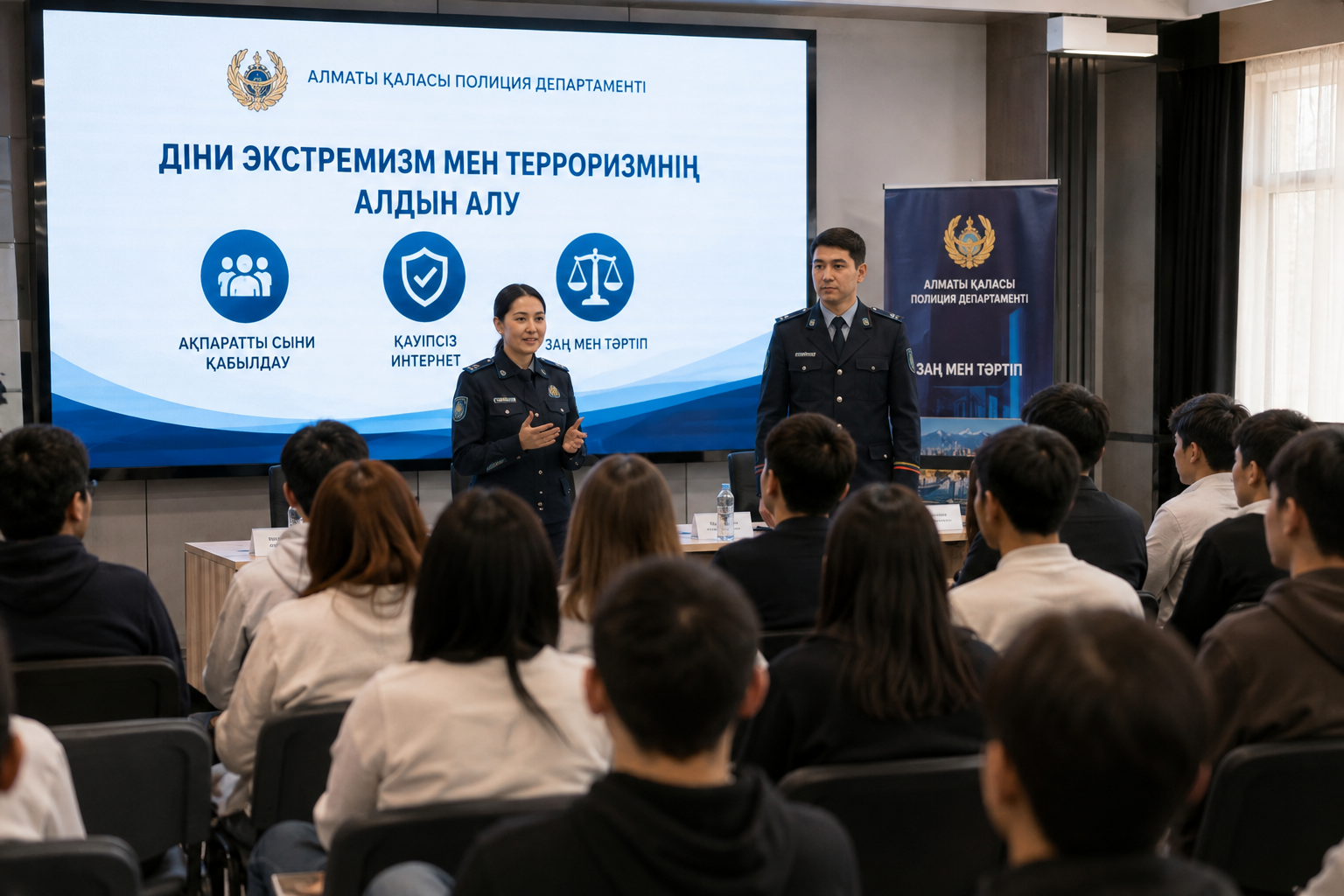 В Алматы с начала 2026 года провели более 300 мероприятий по профилактике религиозного экстремизма
