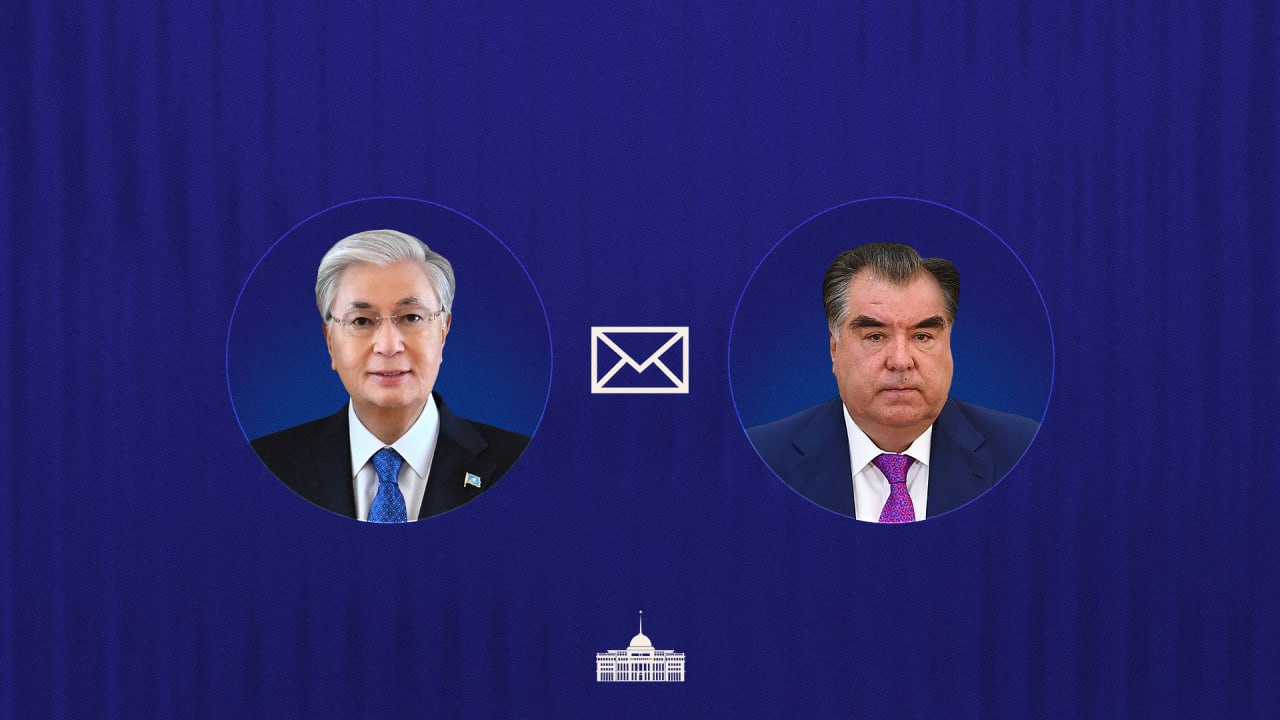 Токаев направил поздравительную телеграмму Президенту Таджикистана
